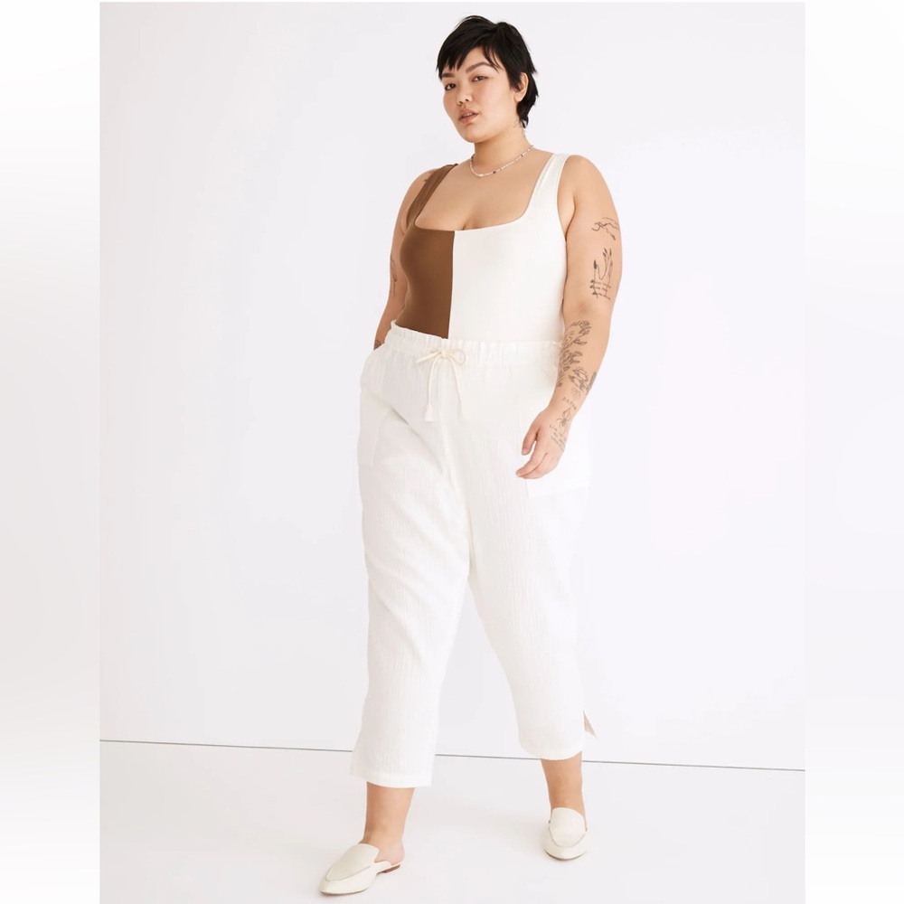 NWT Madewell Plus Lightestspun Beach Cover-Up Pants